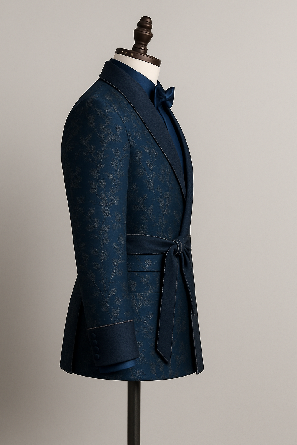Rocksteady Navy Jacquard Tuxedo