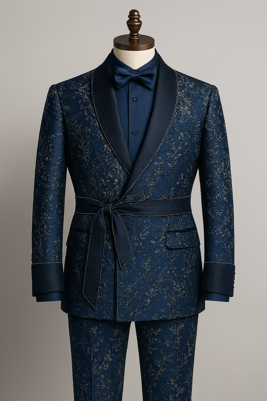Rocksteady Navy Jacquard Tuxedo