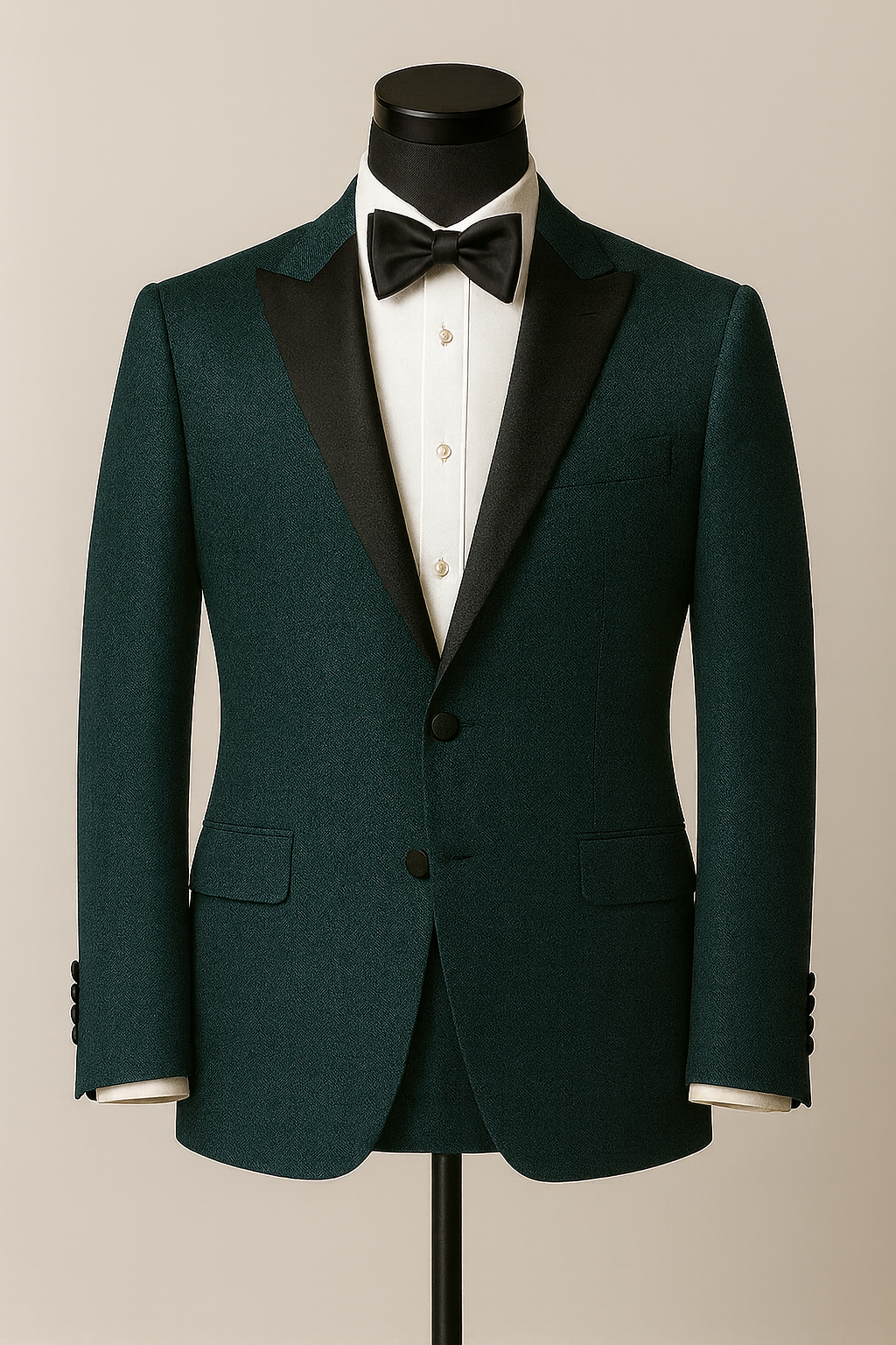 Emerald Jacquard Dinner Jacket