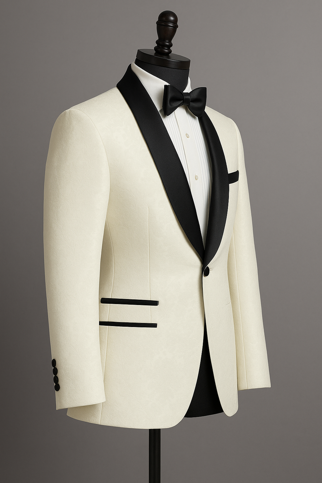 Duke Velvet Ivory Tuxedo