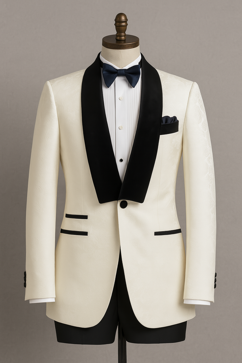 Duke Velvet Ivory Tuxedo