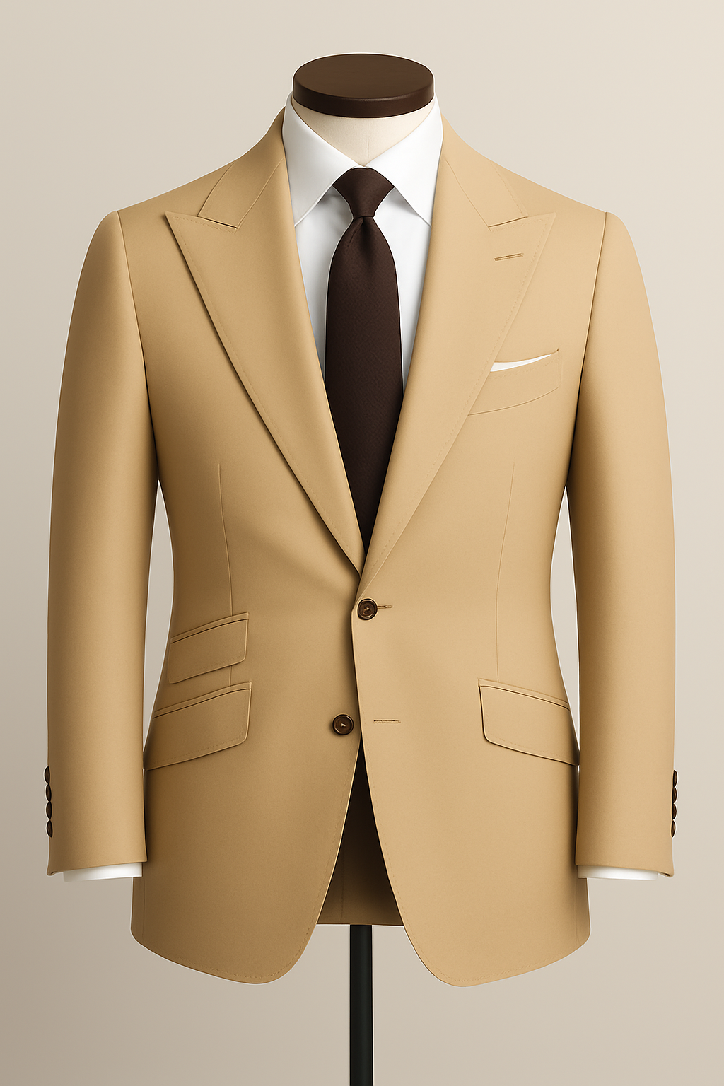 Latte Brown Suit
